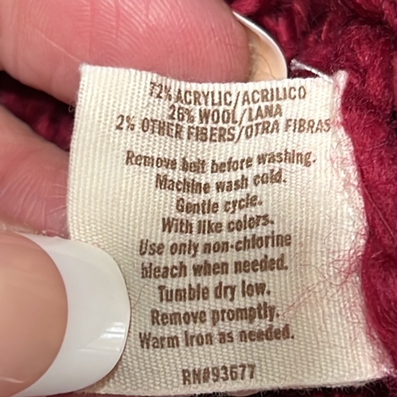 DECREE Belted Cardigan - Picture 3 of 7